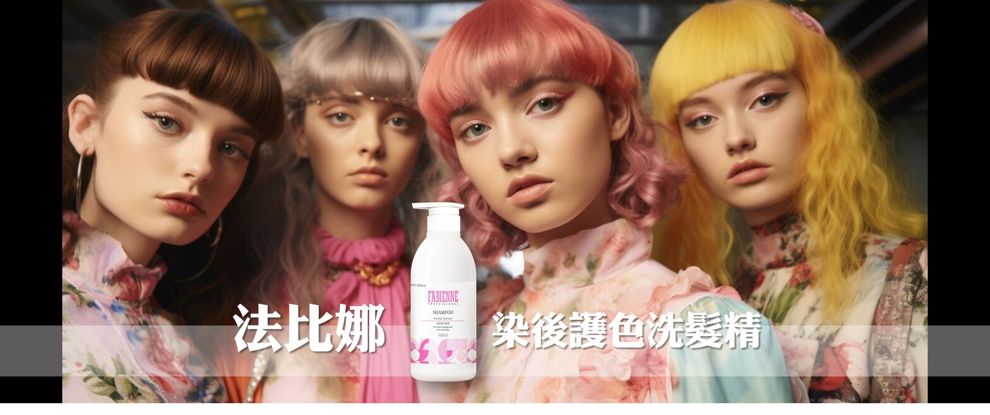 法比娜 染後護色洗髮精